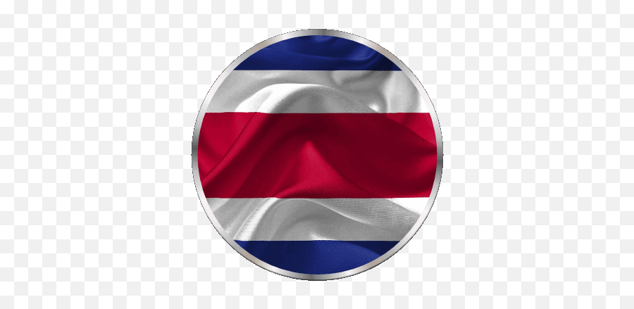 Gif Round Costa Rica America Flags Emoji,Animated Costa Rica Flag Emojis