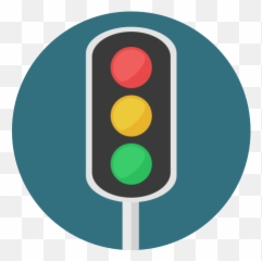 Traffic Light Icon In Infographic Style - Traffic Light Flat Icon Emoji,Green Stoplight Emoji
