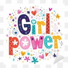 Girl Power Sticker U2022 Pixers U2022 We Live To Change - Girl Power Emoji,Graffitti Emojis