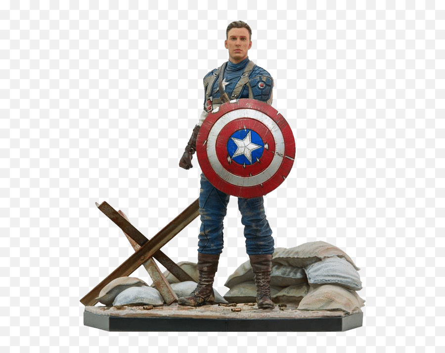 Captain America First Avenger - Captain America The First Avenger Statue Emoji,Captain America Emotion Cards