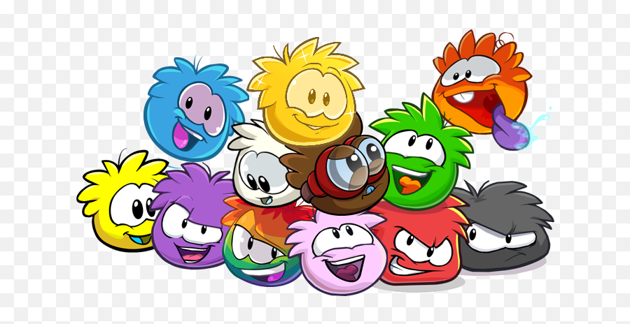Novidades Sobre A Festa Dos Puffles - Club Penguin Puffles All Emoji,Emoticon Confirmado