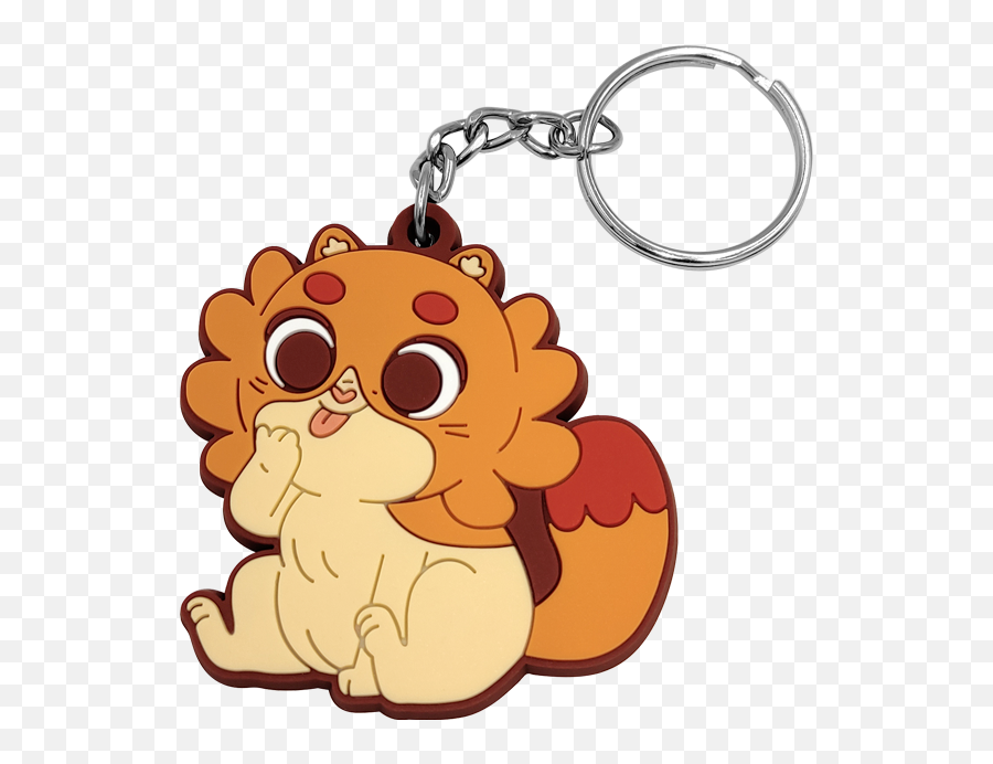 Eli Gaston Keyring - Keychain Emoji,Tummy Rub Emoticon