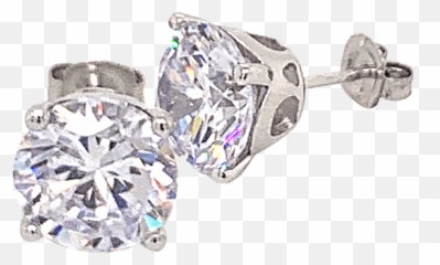 Edgewater Sterling Silver Pear - Solid Emoji,Swarovski Zirconia Earrings Emotions