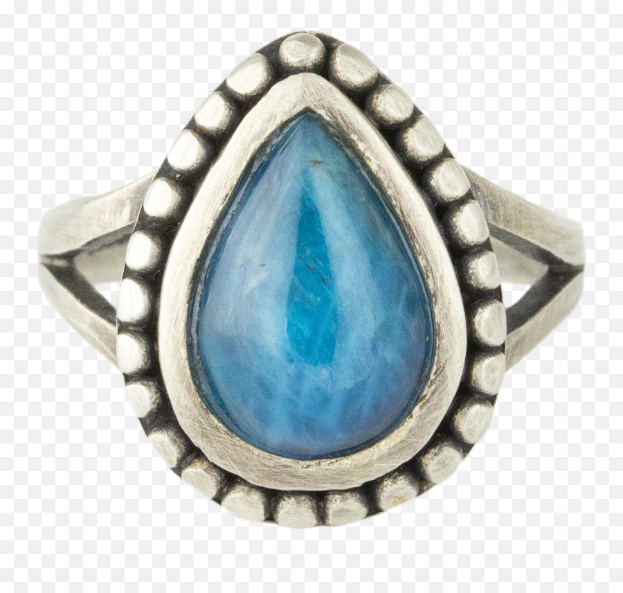 Apatite Ring Emoji,Emotions Sterling Silver 7-stone Ring