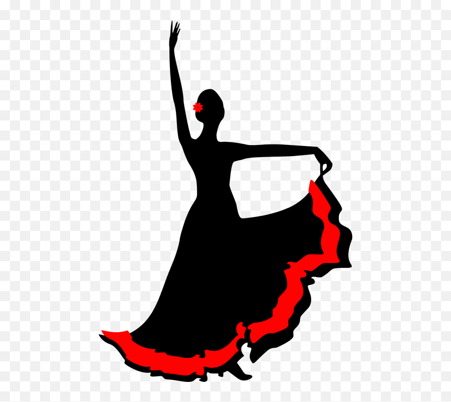 Free Photo Dancer Dance Woman Flamenco Dancing Silhouette Emoji,Sweet Emotion Choreography