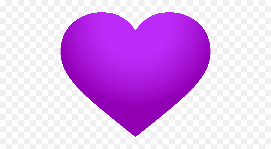 Purple Heart Joypixels Sticker - Purple Heart Heart Emoji,What Are The Purple Bird Emojis On Facebook