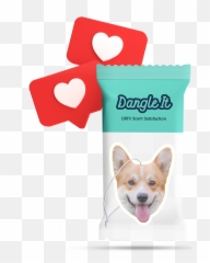 Custom Air Fresheners U2013 Dangle It Emoji,Welsh Corgi Emoticon