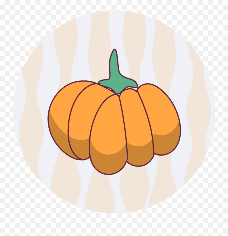 Pumpkin Stripes Modern Coaster - Tenstickers Emoji,Cute Pumpkin Decorating Painting Ideas That Are Easy Emojis Sunglasses Face