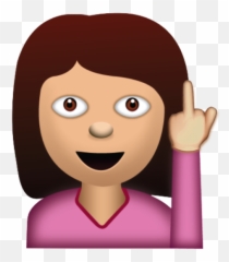 Thanks For Listening Girl Emoji,Tangerine Emoji