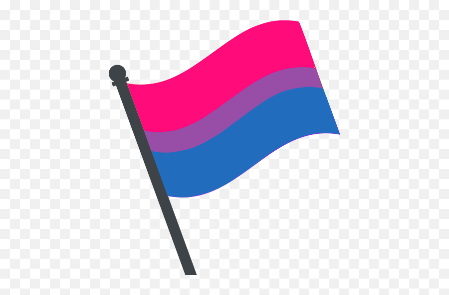 Bisexual Flag Emoji Sticker - Emoji Bandeira,Bisexual Flag Emoji