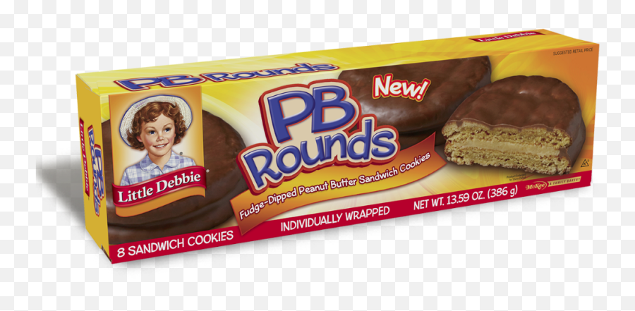 Little Debbie Peanut Butter Rounds - Little Debbie Emoji,Peanut Butter And Jelly Emoji