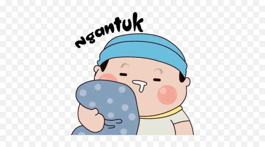 Whatsapp Stickers - Stickers Cloud Soft Emoji,Emoticon Ngantuk