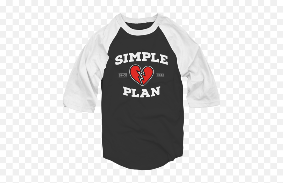 Simple Plan Official Merchandise - Shop Now Simple Plan Logo Heart Emoji,666 Emoji Shirt