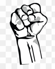 Fist Clipart Png - Transparent Raised Fist Png Emoji,Black Fist Emoji