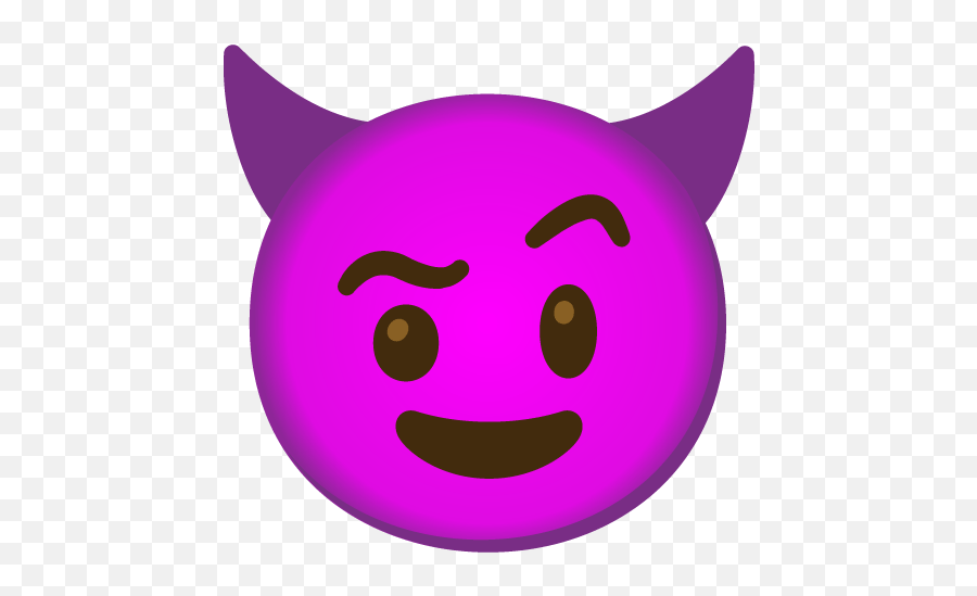 Angry Face With Horns Emoji - Emoji Demonio,Devil Emoji