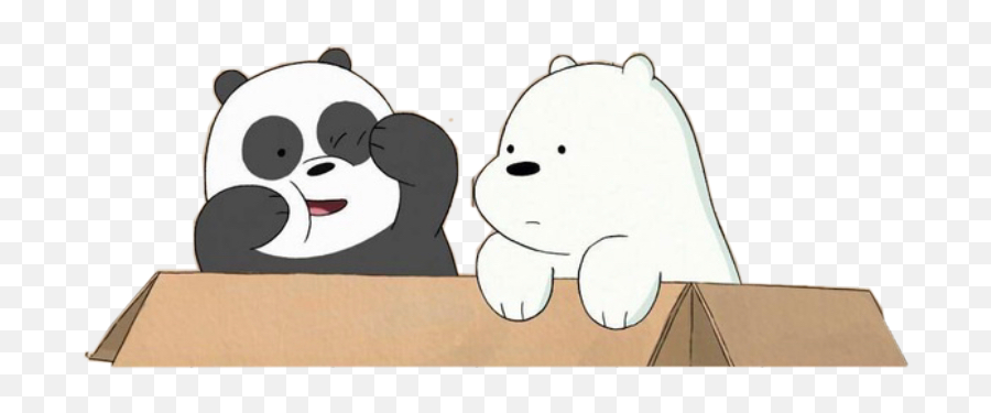 The Most Edited Chubby Picsart - We Bare Bears Panda Dan Ice Bear Emoji,Chubby Cheeks Emoticon