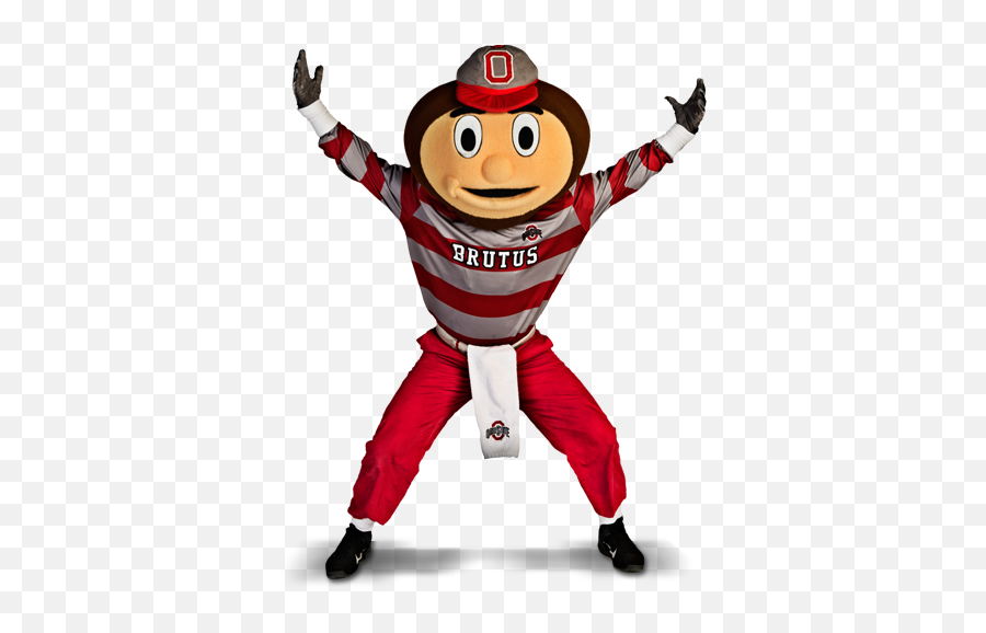 Angel Wings - Clip Art Brutus Buckeye Emoji,Buckeyes Emoji