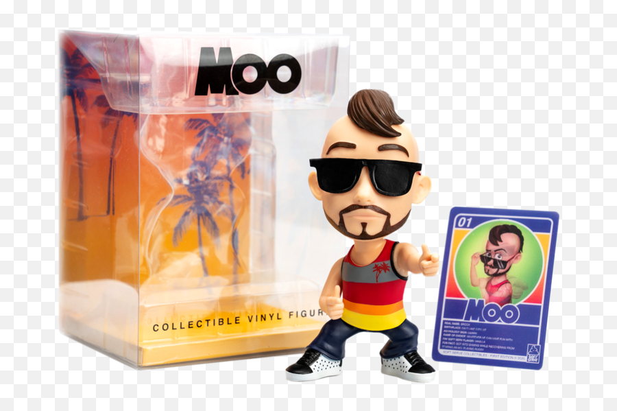 Moo 6u201d Vinyl Collectible - Fictional Character Emoji,Vinyl Toy + Change Emotions