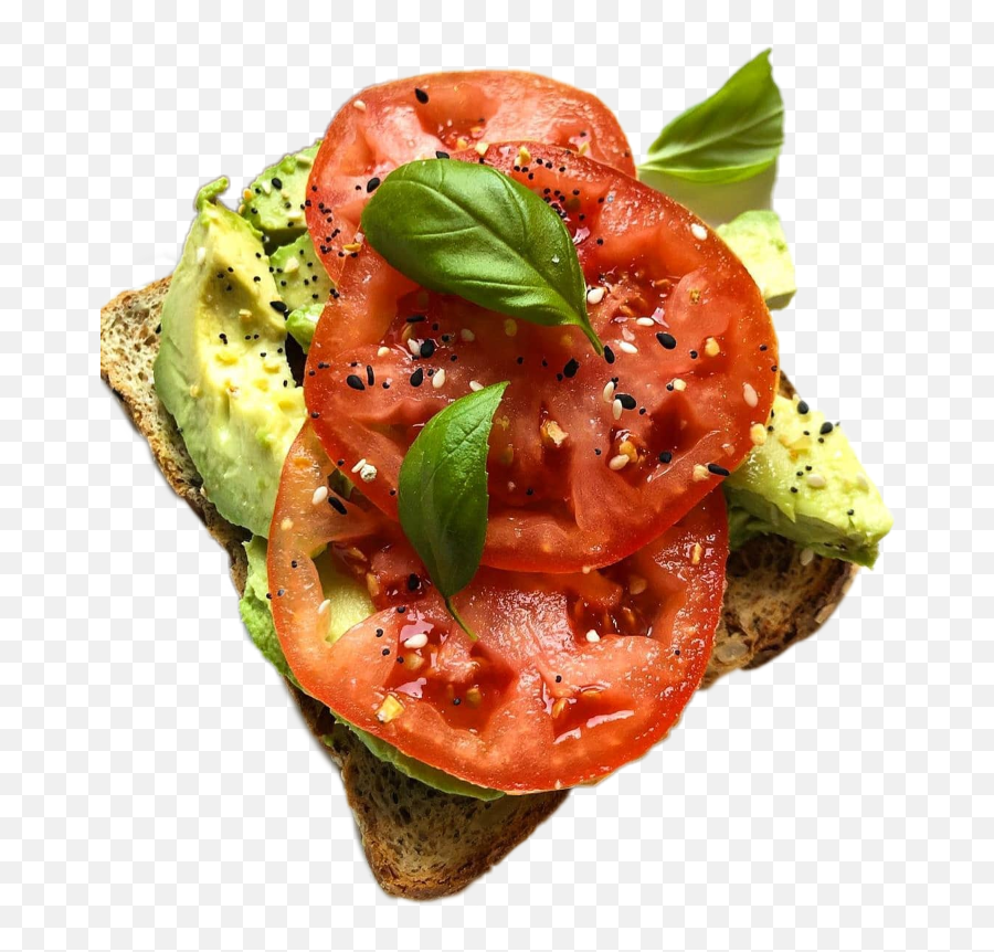 Sport Healthy Toast Tomato Avocado - Superfood Emoji,Avocado Toast Emoji