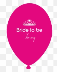 Bride To Be Iu0027m Sexy Printed Latex Balloons Radar Gibtbisf - I M A The Bride Logo Emoji,Latex Angry Emoticon