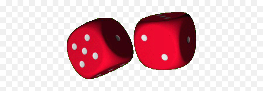 Funny Animated Gif Roll The Dice Funny Animated Gif - Moving Dice Gif Emoji,How To Make It Rain Emoticons On Wechat