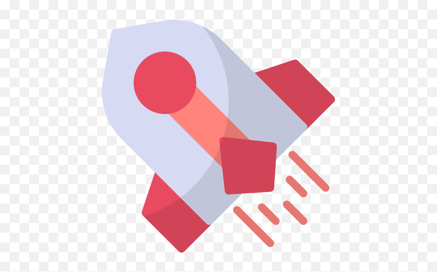 Rocket Free Icon Of Space Flat - Horizontal Emoji,Rocket Emojis Transparent