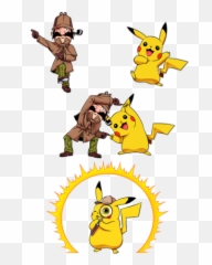 Pikachu - Okiwoki Emoji,Dbz Fusion Emoticon
