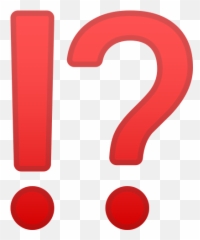 Esclamazione E Punto Interrogativo - Exclamation Question Mark Emoji,Punto Emoji