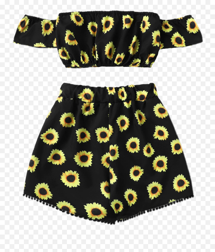 Sunflower Jumpsuit Romper Outfit - Basic Dress Emoji,Emoji Jumpsuit