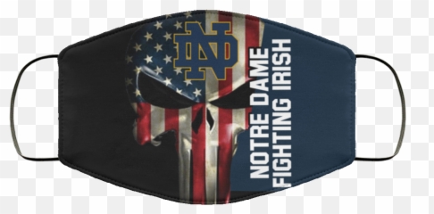 Notre Dame Fighting Irish Punisher Face - Creed Valhalla Mask Emoji,Notre Dame Emoji