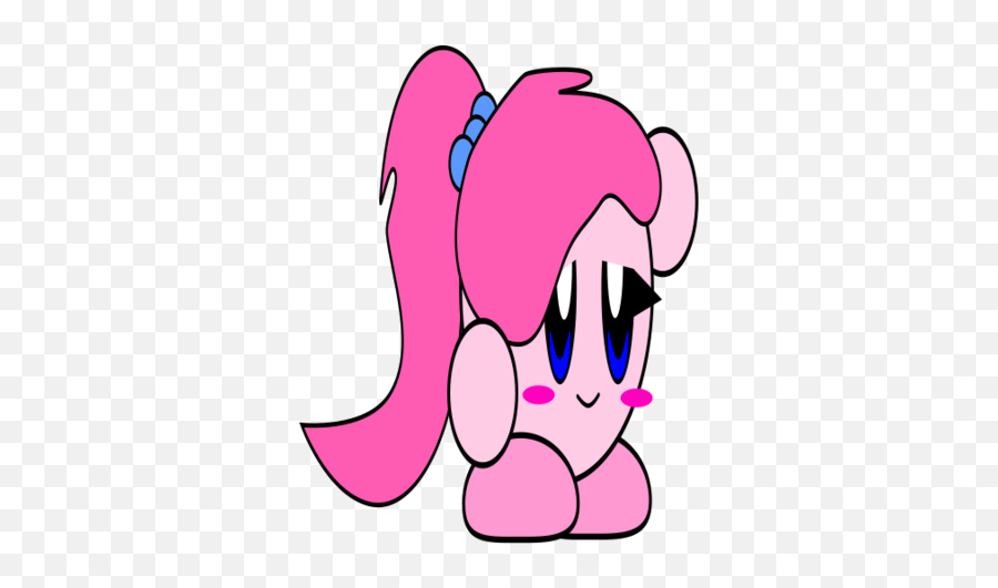Pinkia - Fictional Character Emoji,I Have 2 Emotions Meme Kirby