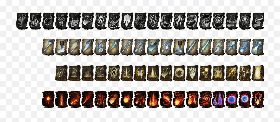 Unused Content - Ds2 All Hexes Emoji,Dark Souls Humanity Sprite Emoticon