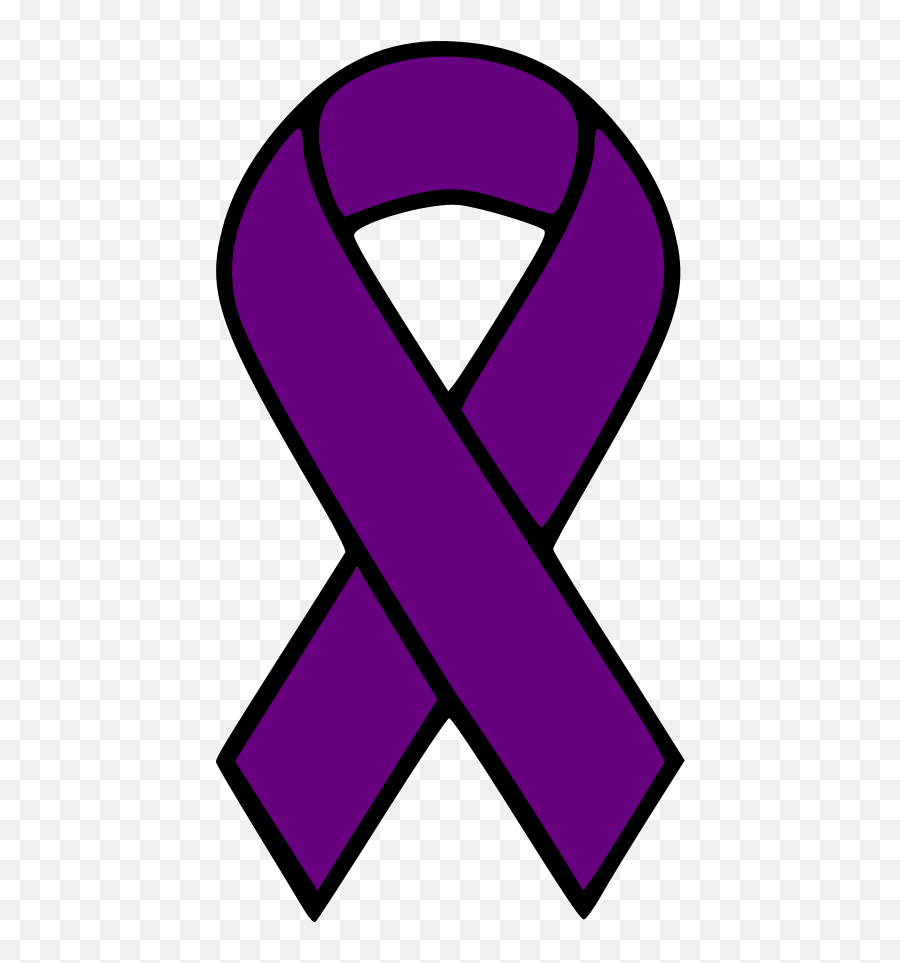 Epilepsy Ribbon - Blue Cancer Ribbon Png Clipart Full Size Epilepsy Ribbon Clip Art Emoji,Ribbon Emoji