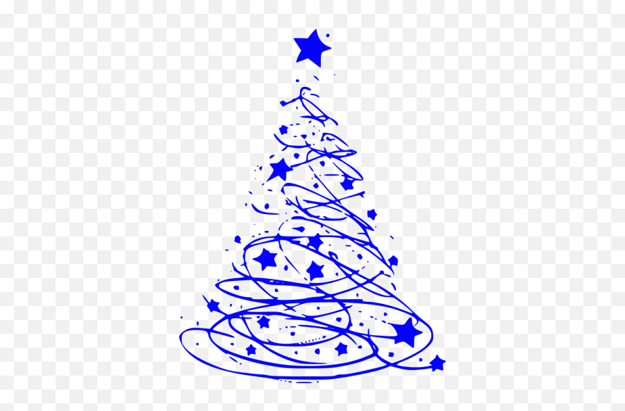 Blue Christmas 17 Icon - Free Blue Christmas Icons Clip Art Blue Christmas Tree Emoji,Christmas Emoticon Text