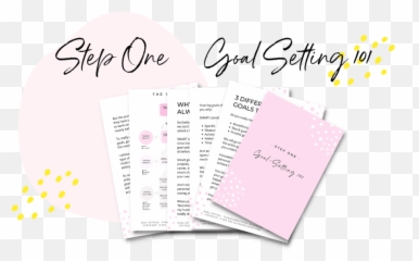 Goal Setting Transformational Workbook U0026 Goal Planner - Dot Emoji,Emotion Coaching Workbook