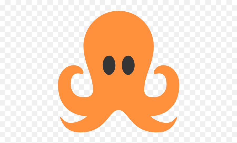 Orangopus - Open Collective Emoji,Emojis Of The Octopus