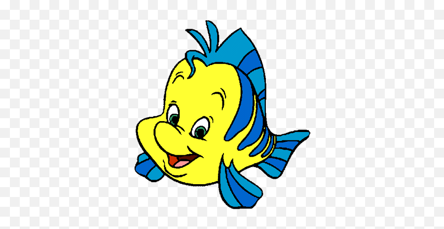 Flounder Ariel Characters The Little Mermaid Ariel The - Flounder Clip Art Emoji,Disney Emoji Blitz Ursula