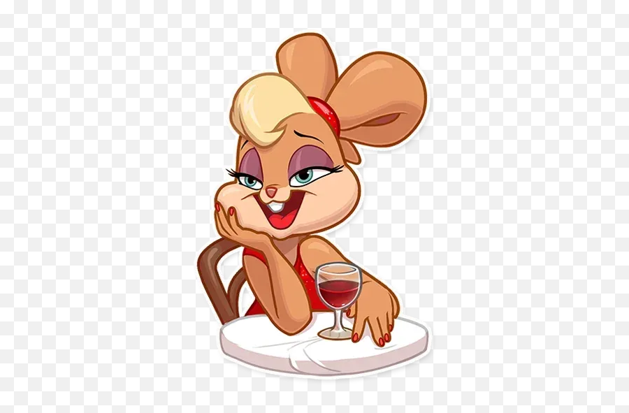 Lola Bunny Sticker Pack - Stickers Cloud Emoji,Bugs Bunny Emoticon