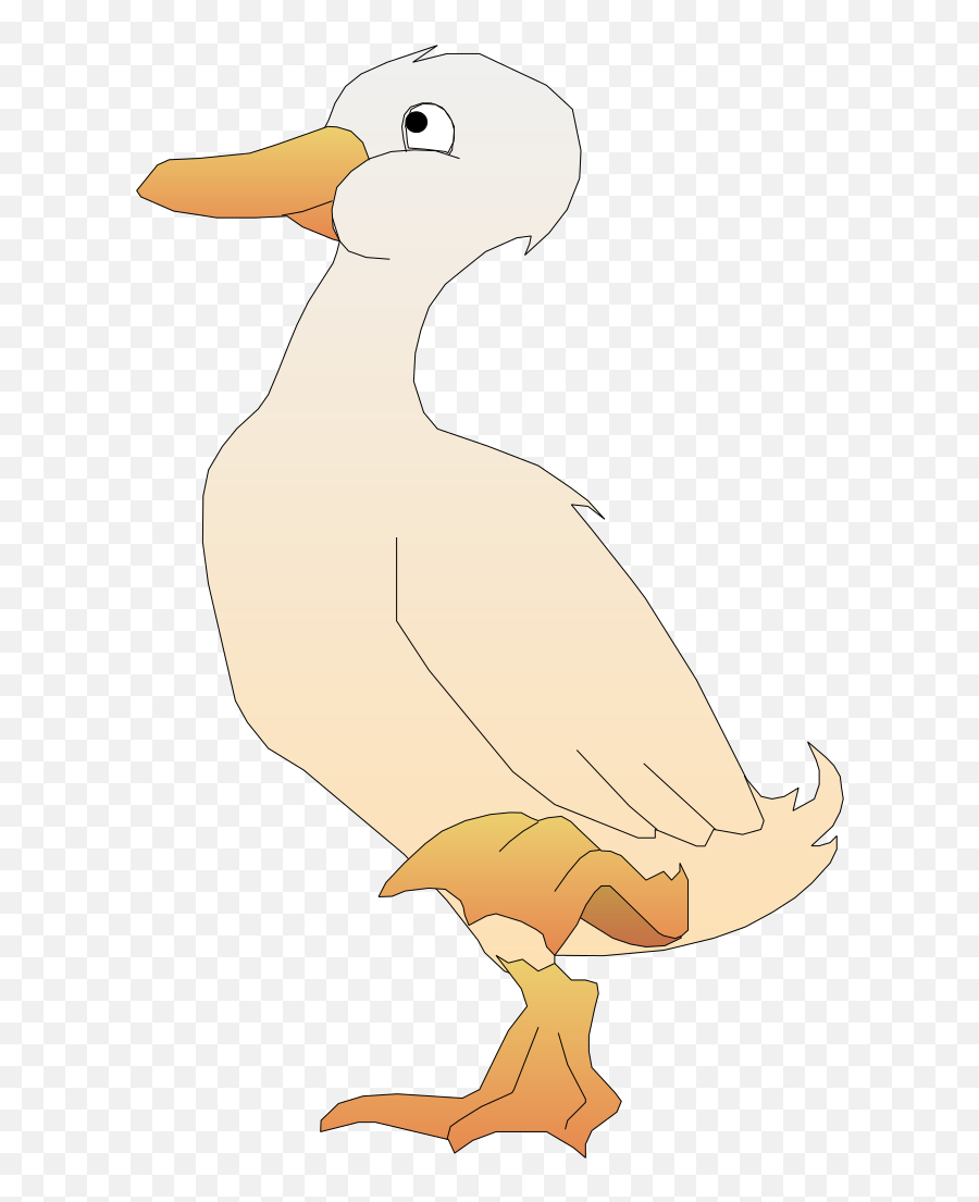 Cartoon Duck Walking Png Svg Clip Art For Web - Download Emoji,Walking Man Made Out Of Emojis