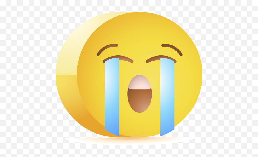 Crying - Free Smileys Icons Emoji,Cry With Tear Emoji