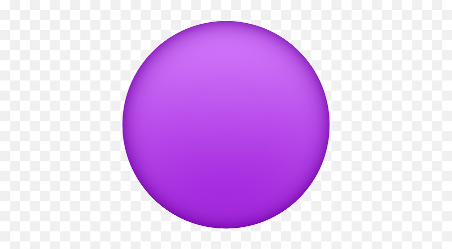 Purple Circle Icon In Emoji Style,Circle Emoticon