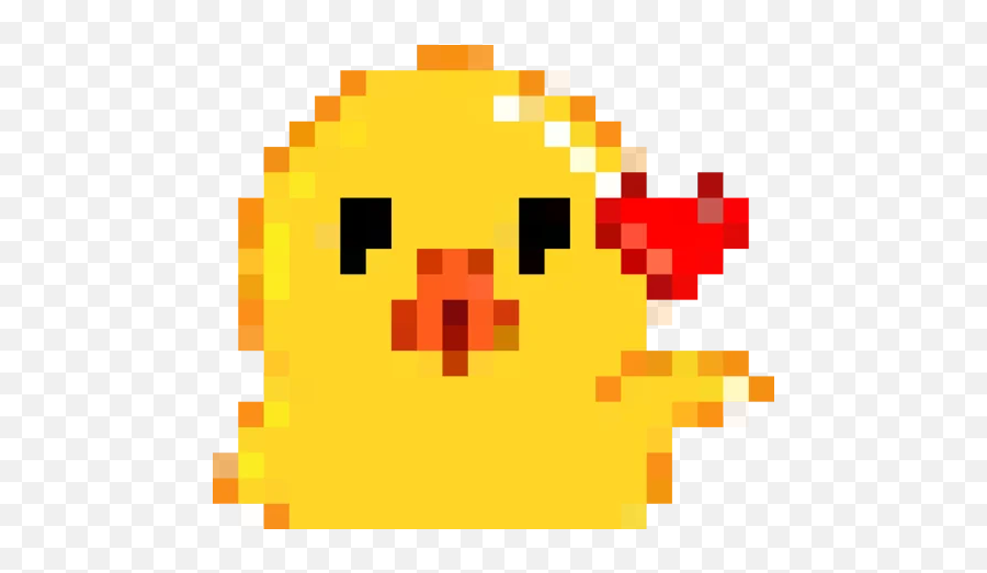 Telegram Sticker From Rofl 8 - Bit Duck Pack Emoji,Duck Emoticon