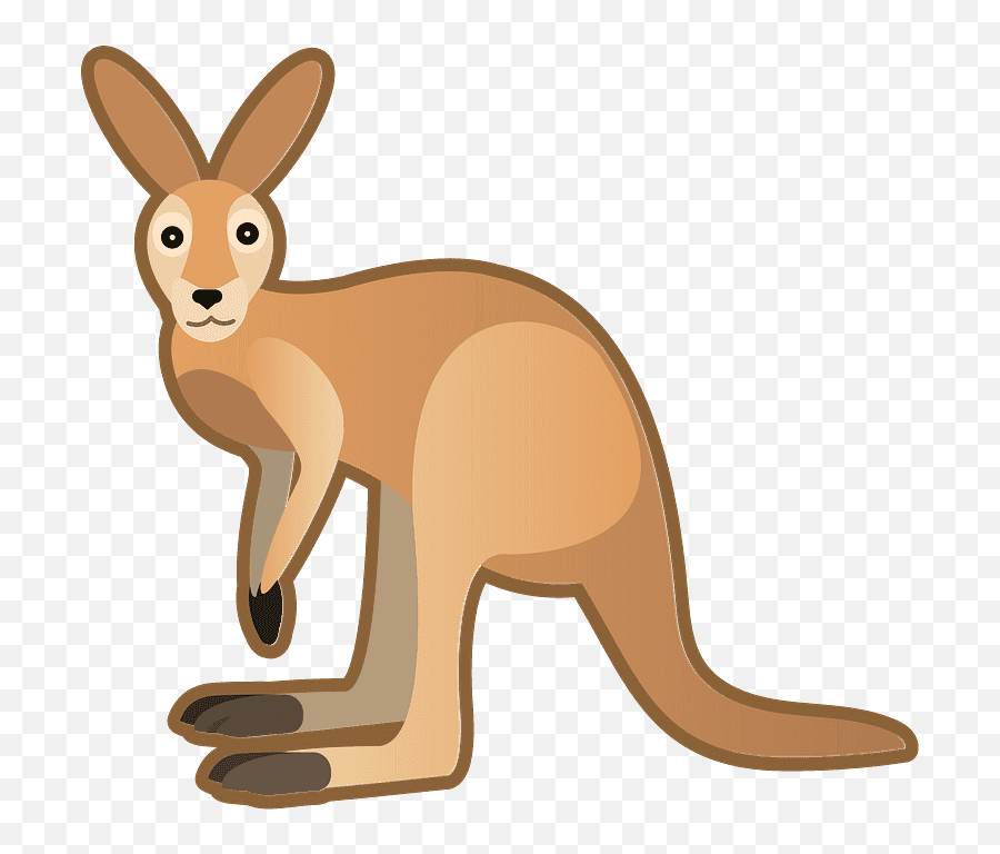 Kangaroo Emoji - Kangaroo Emoji Monkey Emoji,Kangaroo Emoji