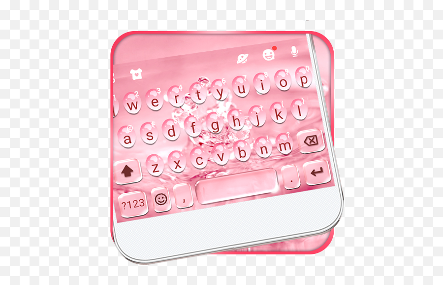 Rose Gold Drops Keyboard Theme - Izinhlelo Zokusebenza Ku Office Equipment Emoji,Kanye Emoji Copy And Paste