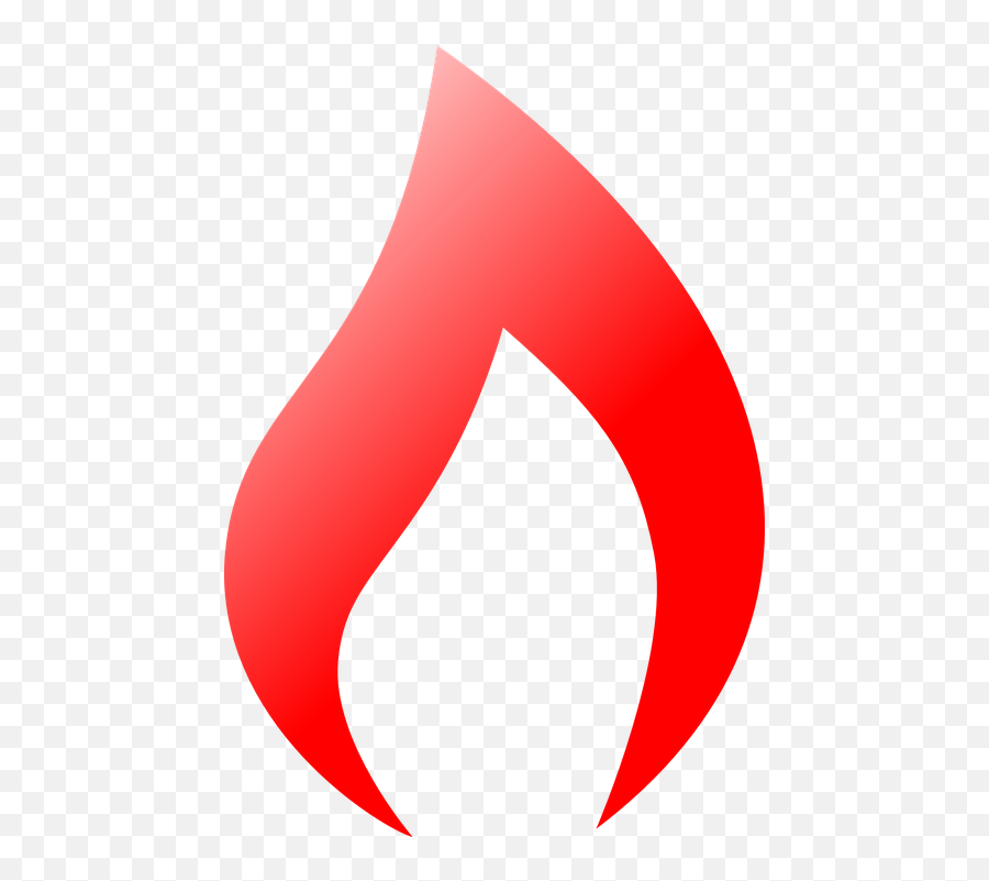 Red Flame Png - Red Shaded Fire Hot Flame Heat Red Fire Steel Heat Treatment Icon Emoji,Olympic Torch Emoji