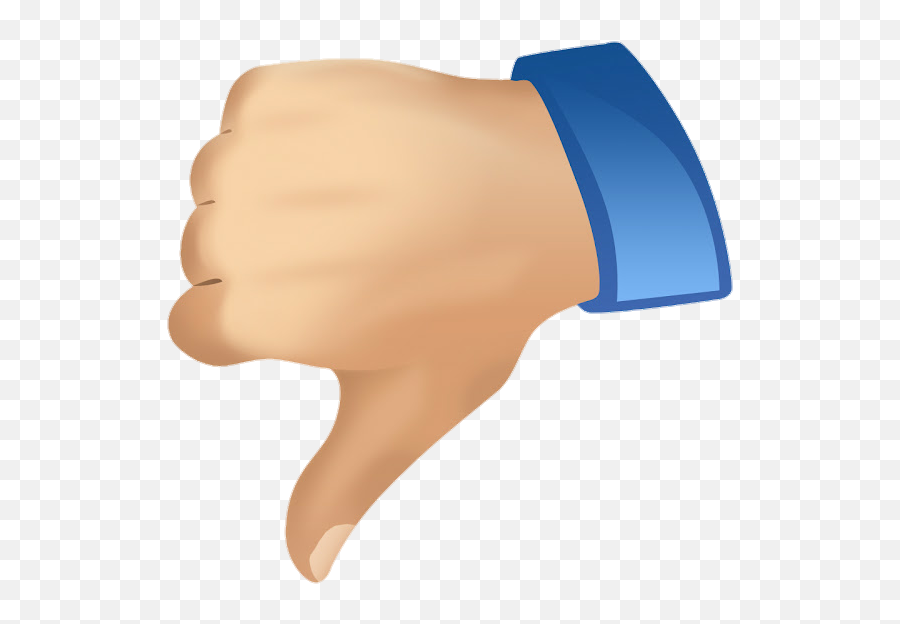 Mano Dislike Nomegusta Dedo Abajo Sticker By Zeezii - Dislike Con La Mano Emoji,Emoji Pulgar Arriba