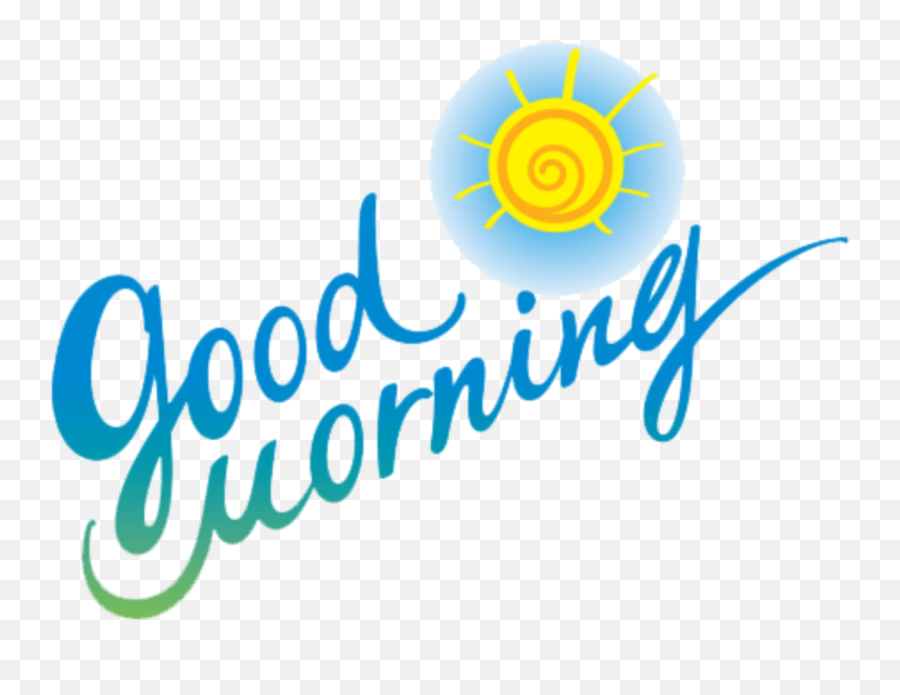 Wednesday Morning Png U0026 Free Wednesday Morningpng - Good Morning Png File Emoji,Good Morning Emoji Text