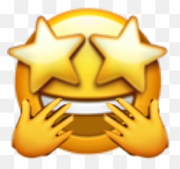 Starstruck Omg Ohmy Ohmygod Emojis - Star Eyes Emoji Png,Oh My God Emoji