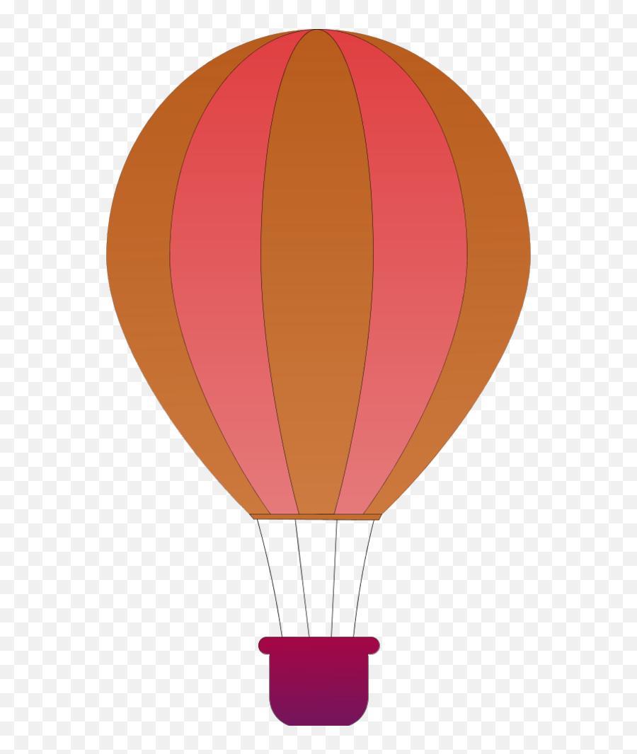 Hot Air Balloon Clip Art Png Image With - Hot Airballoon Clipart Free Emoji,Hot Air Balloon Emoji