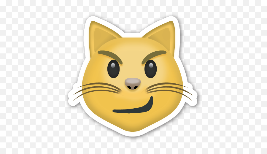 Image About Cat In Emoji - Cat Face Emoji Png,Emoji De Whatsapp